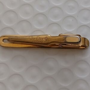 Dior Gold Tie Clip